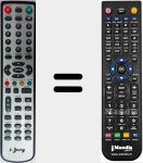 Télécommande pour remplacer Ijoy002