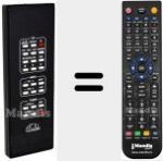 Télécommande pour remplacer IN50 ver2