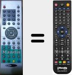 T&eacute;l&eacute;commande pour remplacer TL1510BTP