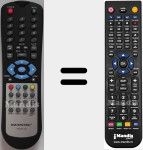 T&eacute;l&eacute;commande pour remplacer YK0112