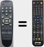 Télécommande pour remplacer Screenplay Plus