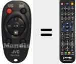 Télécommande pour remplacer RM-V760U (LY37345001A)