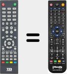 T&eacute;l&eacute;commande pour remplacer K48DLS6F