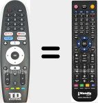 Télécommande pour remplacer K55DLK20GLE