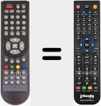 Comandament a dist&agrave;ncia substitut de RC-NM 01