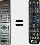 Télécommande pour remplacer RC-R0918E (A70167505)