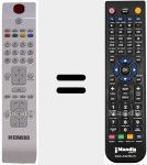Télécommande pour remplacer RC3900 (20517594)