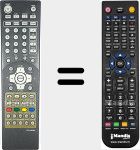 Télécommande pour remplacer LC03-AR028A