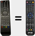 T&eacute;l&eacute;commande pour remplacer SAIVOD001