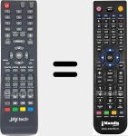 T&eacute;l&eacute;commande pour remplacer TV818