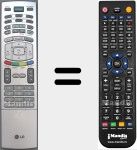 T&eacute;l&eacute;commande pour remplacer 6710T00017V