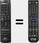 T&eacute;l&eacute;commande pour remplacer AKB35912903