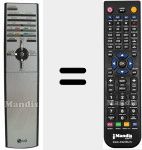 T&eacute;l&eacute;commande pour remplacer 6710V00136G