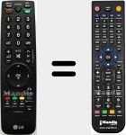 T&eacute;l&eacute;commande pour remplacer AKB69680438