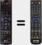 T&eacute;l&eacute;commande pour remplacer AKB73796101