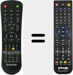 Télécommande pour remplacer LT154-110DB2