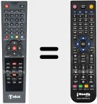 T&eacute;l&eacute;commande pour remplacer LTL 2402 S