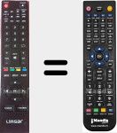 T&eacute;l&eacute;commande pour remplacer 32LED900F