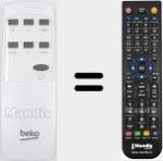 Télécommande pour remplacer 9178013993