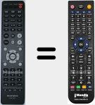 Télécommande pour remplacer RC013CR (30701021900AS)