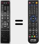 Télécommande pour remplacer RC003PMCD (30701022500AS)