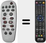 T&eacute;l&eacute;commande pour remplacer 314011851010