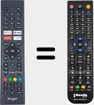 T&eacute;l&eacute;commande pour remplacer MD0523