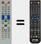 Télécommande pour remplacer MI-BN5901078A
