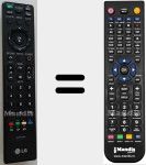 Télécommande pour remplacer MKJ42519636