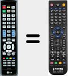 Télécommande pour remplacer MKJ61841804