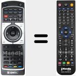 T&eacute;l&eacute;commande pour remplacer REMCON1105