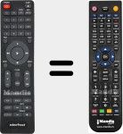 T&eacute;l&eacute;commande pour remplacer MRCA30