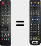 Télécommande pour remplacer LED3202