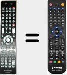 T&eacute;l&eacute;commande pour remplacer RC004SR (307010033005M)