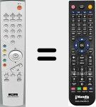 Télécommande pour remplacer RG-11 (600RG11G0A2)