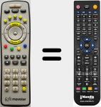 Télécommande pour remplacer Movistar Tv (Imagenio)