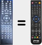 T&eacute;l&eacute;commande pour remplacer Moove002