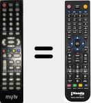 T&eacute;l&eacute;commande pour remplacer TES32 (TE32)