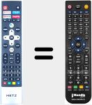 Télécommande pour remplacer N030107001354001