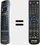 Télécommande pour remplacer N2QAYB000291