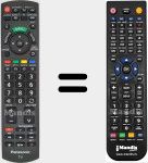 T&eacute;l&eacute;commande pour remplacer N2QAYB000718