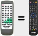 Télécommande pour remplacer N2QAGB000001