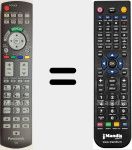 Télécommande pour remplacer N2QAYB000486