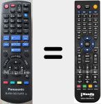 T&eacute;l&eacute;commande pour remplacer N2QAYB000576