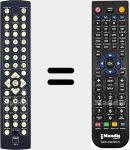 Télécommande pour remplacer SR-4