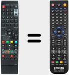 Télécommande pour remplacer NB848