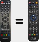 Télécommande pour remplacer ND32N2000J