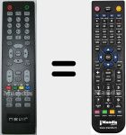 Télécommande pour remplacer NVR7412