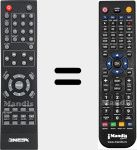 T&eacute;l&eacute;commande pour remplacer NE778i-3