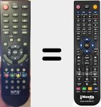 T&eacute;l&eacute;commande pour remplacer RC06B